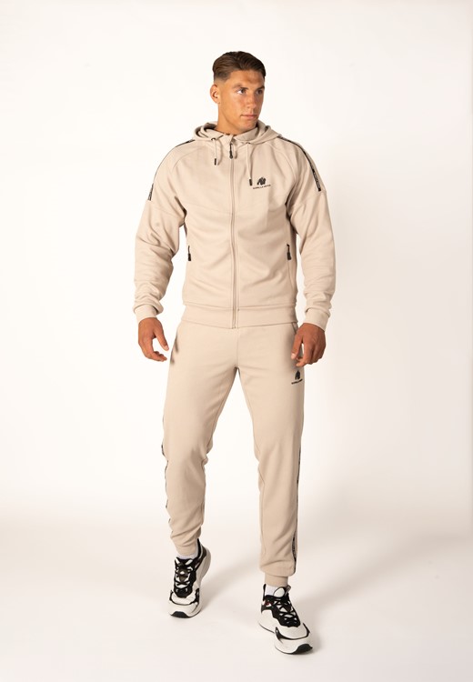 Harvey Track Pants - Beige