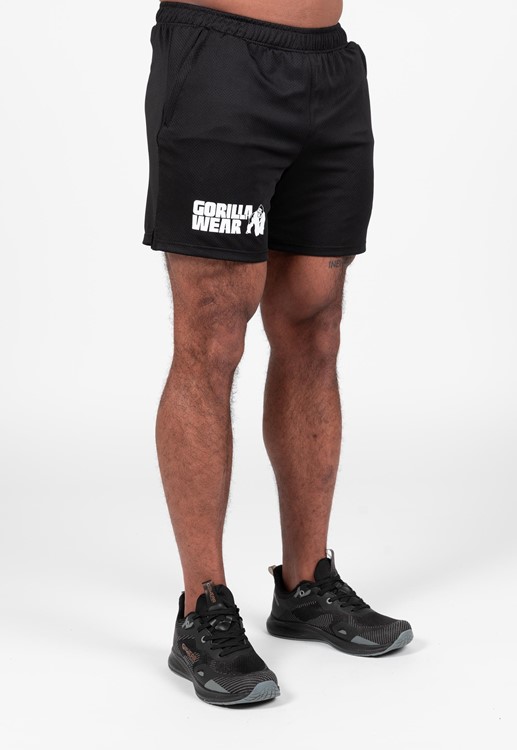 Miles Mesh Shorts - Black - XL