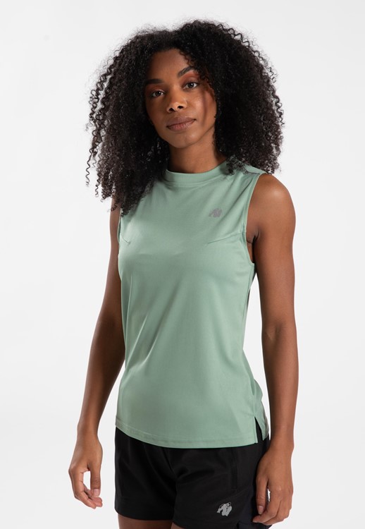 Mokena Tank Top - Green - S