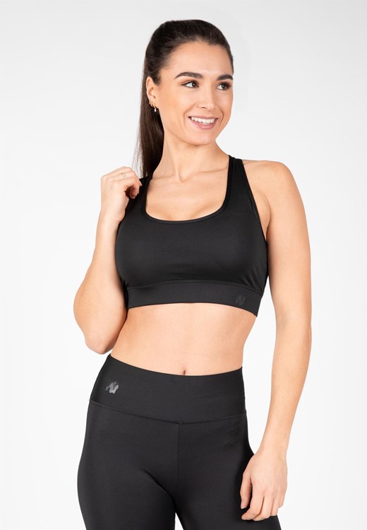 Meta Sports Bra - Black - M