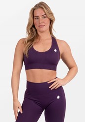 Neiro Seamless Sports Bra - Purple