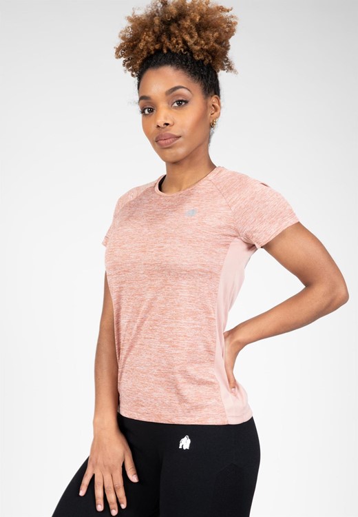 Monetta Performance T-Shirt - Salmon Pink - M