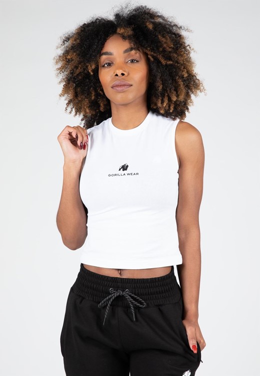 Livonia Crop Top - White - XS