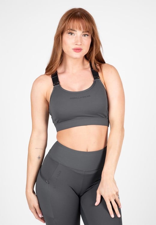 Monroe Sports Bra - Gray - XL