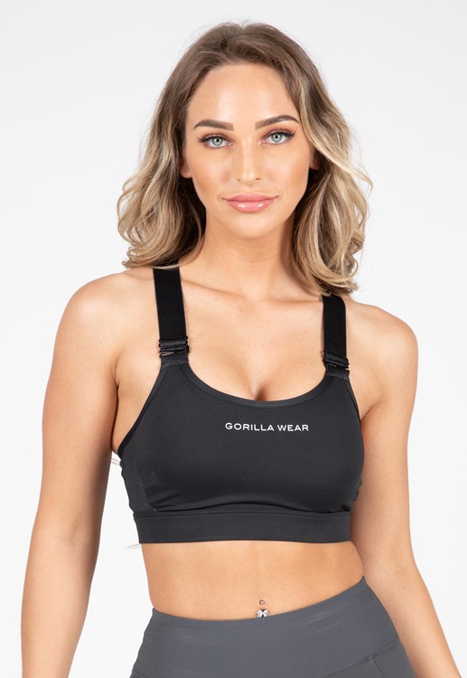 Monroe Sports Bra - Black - XL
