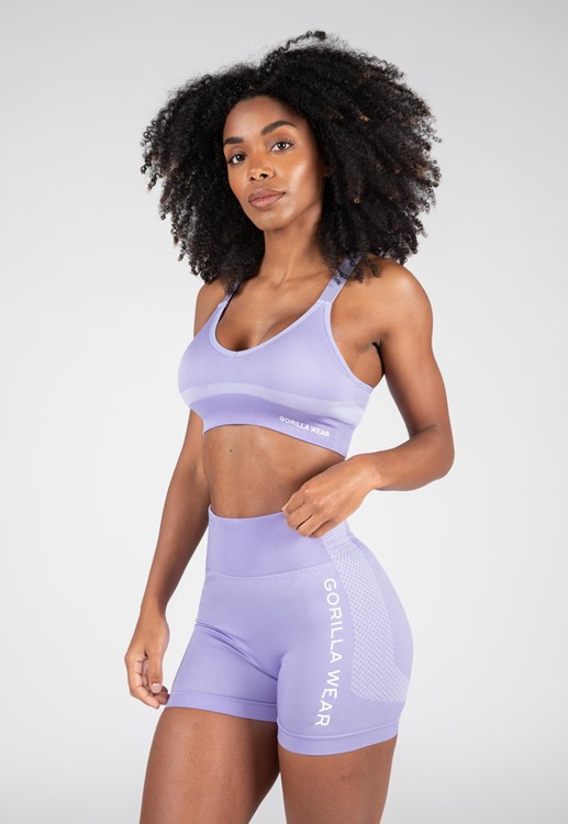 Selah Seamless Sports Bra - Lilac - S/M