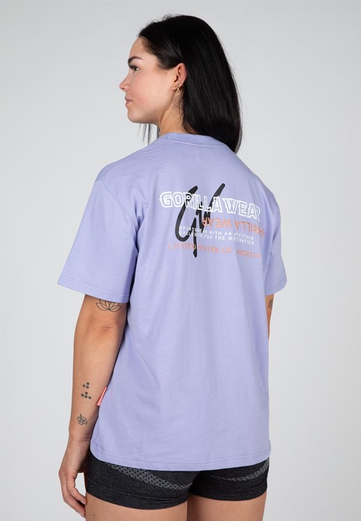 Medina Oversized T-Shirt - Lilac - XL