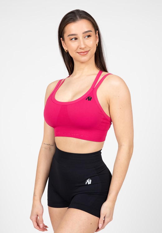 Whitney Seamless Sports Bra - Pink