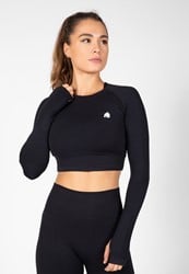 Hilton Seamless Long Sleeve - Black - M/L