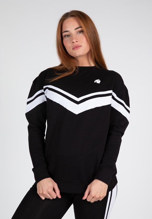 Hailey Oversized Sweatshirt - Black - S