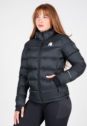 Rachel Puffer Jacket - Black - XS