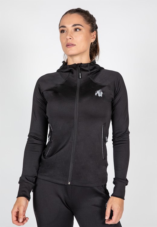 Halsey Track Jacket - Black - XL