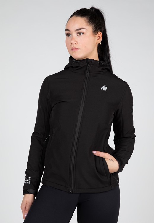 Mina Softshell Jacket - Black - XS
