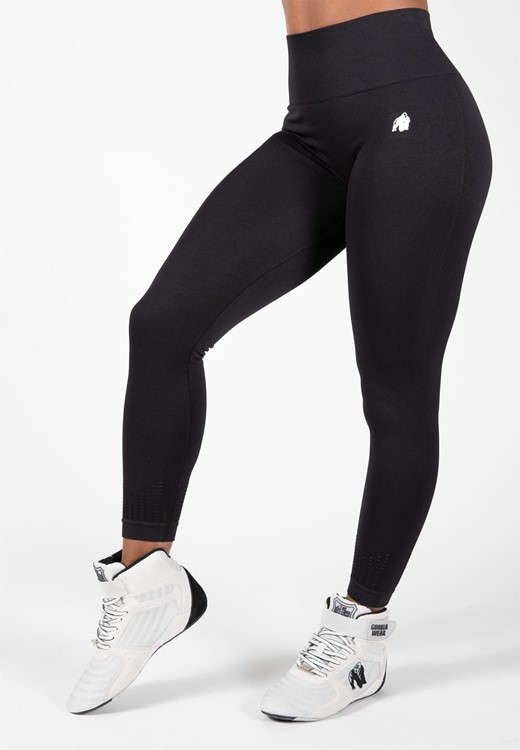 Neiro Seamless Leggings - Black - XS/S