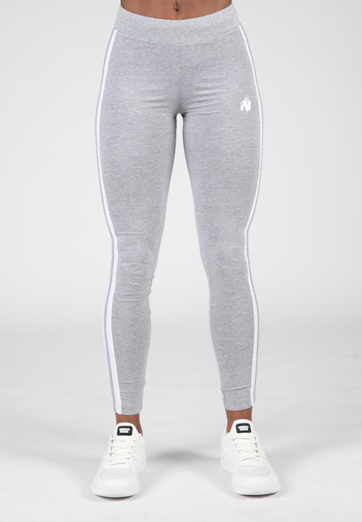 Hailey Leggings - Gray Melange - L