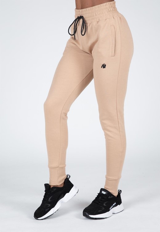 Marion Sweatpants - Beige - M