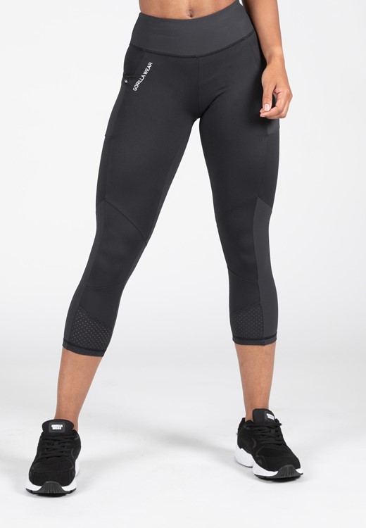 Monroe 7/8 Leggings - Black - M