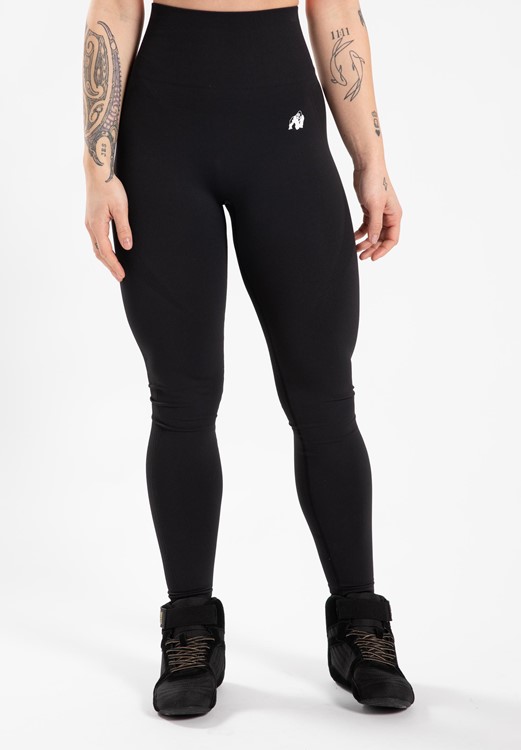Olivia Seamless Leggings - Black - M/L