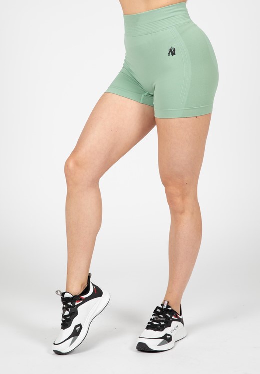 Whitney Seamless Shorts - Green