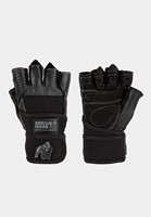 Dallas Wrist Wrap Gloves - Black - XL