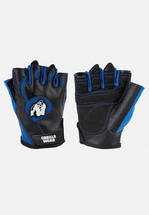 Mitchell Training Gloves - Black/Blue - 3XL