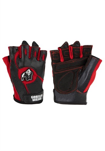 Mitchell Training Gloves - Black/Red - M