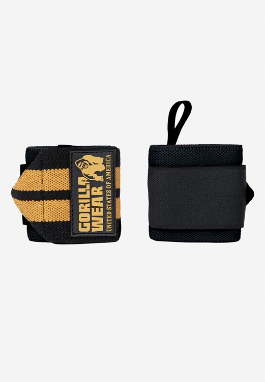 Wrist Wraps PRO - Black/Gold