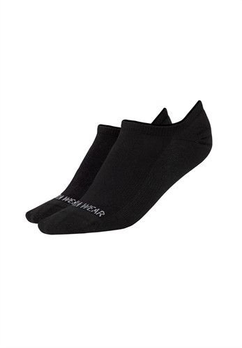 Ankle Socks 2-Pack - Black - EU 39-42