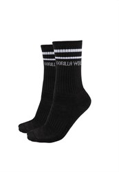 Crew Socks 2-Pack - Black 