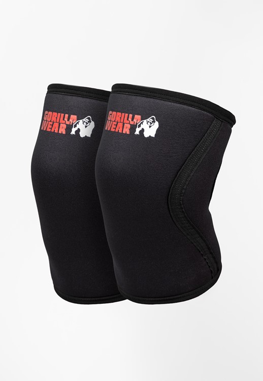 7MM Knee Sleeves - Black - XL
