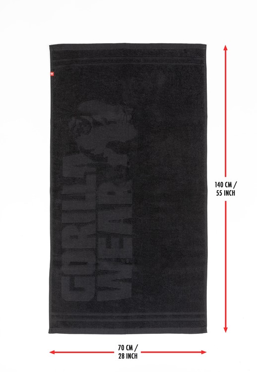 Large Towel - Black