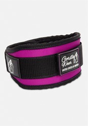 Gorilla Wear 4 Inch Women's Lifting Belt - Black/Purple