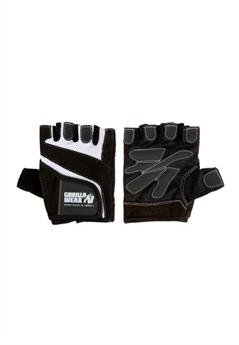 Women's Fitness Gloves - Black/White - S