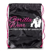 Gorilla Wear Drawstring Bag - Black/Pink