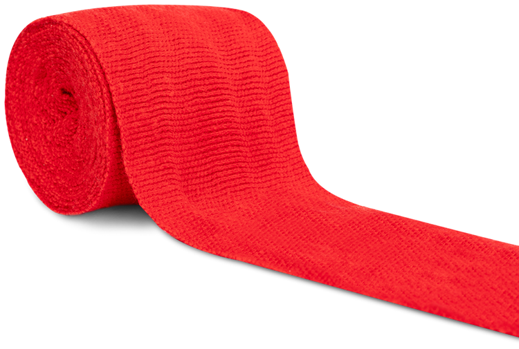 boxing hand wrap red